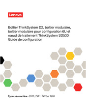 Lenovo ThinkSystem 7X21 Guide De Configuration