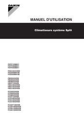 Daikin FBQ125C8VEB Manuel D'utilisation