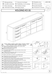 Home affaire KOLDING KO-35 Notice De Montage