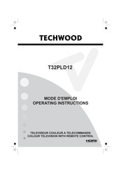 TECHWOOD T32PLD12 Mode D'emploi