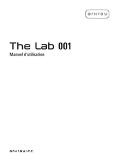 Arkray The Lab 001 Manuel D'utilisation