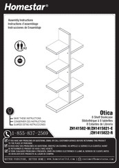 HomeSTAR Otica ZH1415821-E Instructions D'assemblage