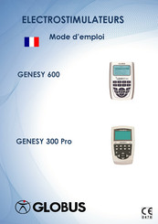 Globus GENESY 300 Pro Mode D'emploi