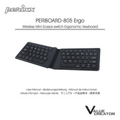 perixx PERIBOARD-805 ergo Mode D'emploi