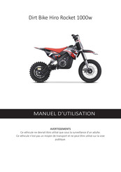 Apollo Dirt Bike Hiro Rocket 1000w Manuel D'utilisation