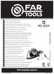 Far Tools MC 355A Notice Originale