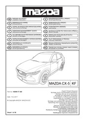 Mazda KB8M V7 300 Instructions De Montage