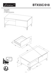 finori BTX55C/018 Instructions De Montage