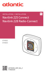 Atlantic Navilink 225 Connect Instructions D'installation