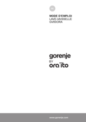 Gorenje Ora Ito V60ORA Mode D'emploi