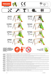 Trigano Techwood GRIGIO J-18628 Notice De Montage