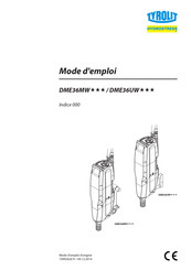 TYROLIT Hydrostress DME36UW Serie Mode D'emploi