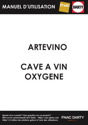 ArteVino OXM1T182NVND Manuel D'utilisation