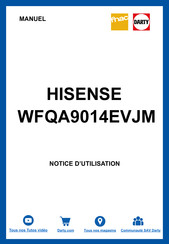 Hisense WFQA9014EVJM Manuel De Fonctionnement De L'utilisateur