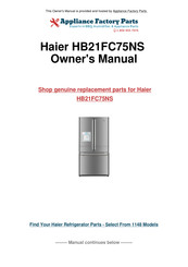 Haier HB21FC45 Guide De L'utilisateur