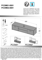 Forte PCOM02-0001 Notice De Montage