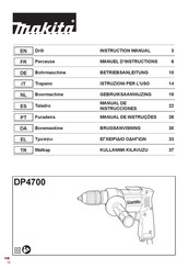 Makita DP4700 Manuel D'instructions