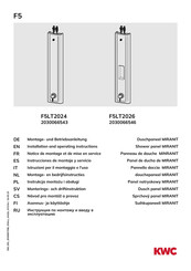 KWC 2030066546 Notice De Montage Et De Mise En Service