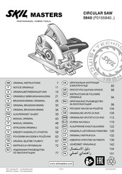 SKIL MASTERS 5940 Notice Originale