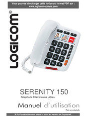 LOGICOM SERENITY 150 Manuel D'utilisation