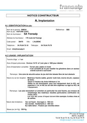 Transalp 800 Notice Constructeur