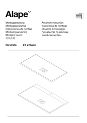 Alape EB.KF800 Instructions De Montage