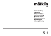 marklin 7316 Mode D'emploi