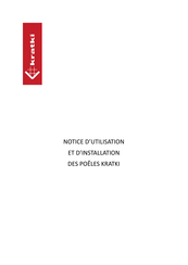 Kratki THOR Serie Notice D'utilisation Et D'installation