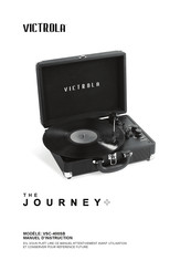 VICTROLA THE JOURNEY + VSC-400SB Manuel D'instruction