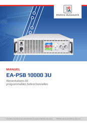 Elektro-Automatik EA-PSB 10000 3U Manuel