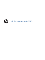 HP PHOTOSMART 5520 Serie Mode D'emploi