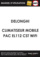 DeLonghi PAC EL112 CST WIFI Mode D'emploi