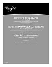 Whirlpool W8TXEGFYB Guide D'utilisation Et D'entretien