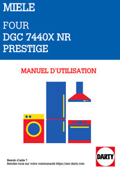 Miele DGC 7440X NR PRESTIGE Mode D'emploi Et Instructions De Montage