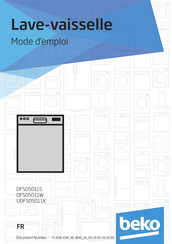 Beko UDFS05011X Mode D'emploi