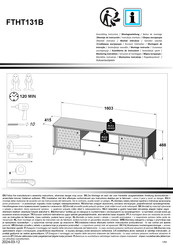 Forte FTHT131B Notice De Montage