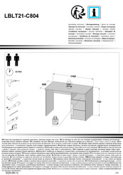 Forte LBLT21-C804 Notice De Montage