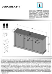 Forte DURK231L-C818 Notice De Montage