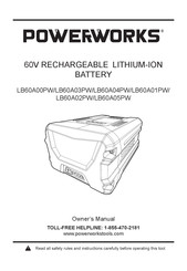 Power works LB60A00PW Guide D'utilisation