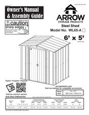 Arrow Storage Products WL65-A Manuel De L'utilisateur Et Guide D'assemblage