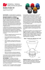 Federal Signal Commander 371LED-120 Manuel D'instructions