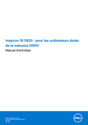 Dell Inspiron 16 5620 Manuel D'entretien