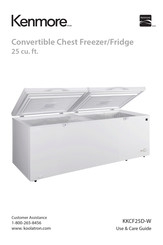 Kenmore KKCF25D-W Guide D'utilisation Et D'entretien