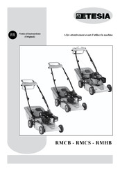 Etesia RMCS Notice D'instructions