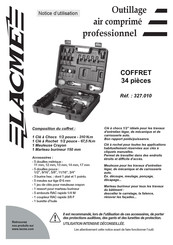 Lacme 327.010 Notice D'utilisation