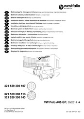 Westfalia Automotive 321 529 300 107 Notice De Montage Et D'utilisation