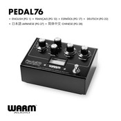 Warm Audio PEDAL76 Manuel De L'utilisateur