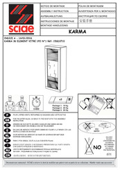 SCIAE KARMA 15SD3710 Notice De Montage