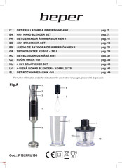 Beper P102FRU150 Manuel D'instructions