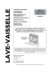 GE UBT410SGVBB Guide Du Propriétaire Et Instructions D'installation